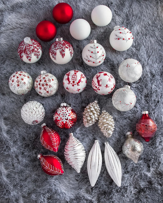 Arctic Glow Ornament Collection